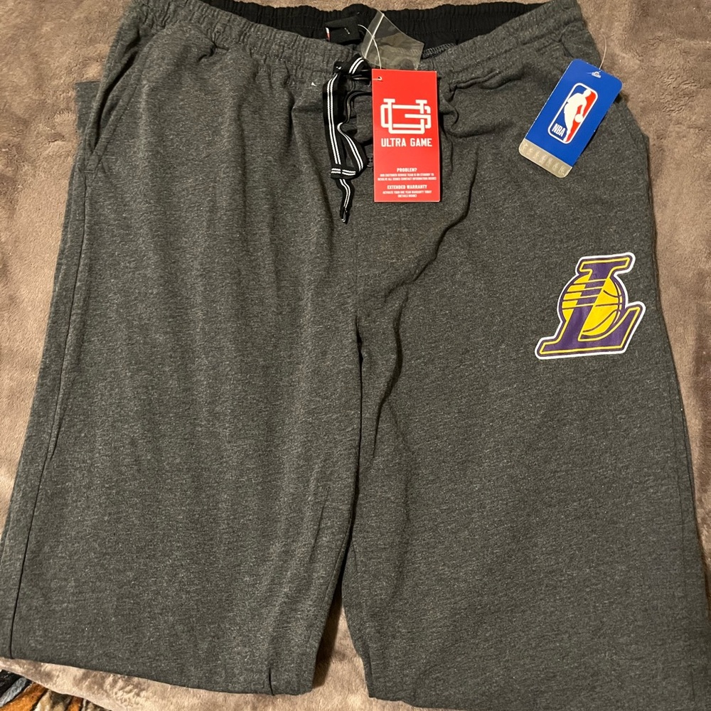 Ultra Game NBA Men's Sleepwear Super Soft Pajama Loungewear Pants